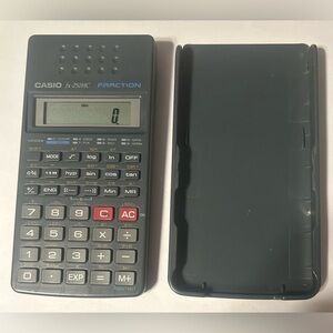 Casio fx-250HC Dark Gray Calculator with Cover